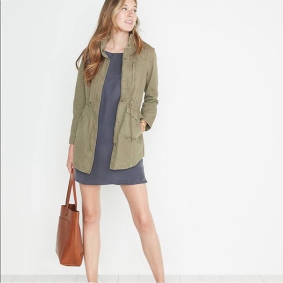 Marine Layer Women’s Delta Dress Gray Shirt Pullover Size Medium - Picture 1 of 8